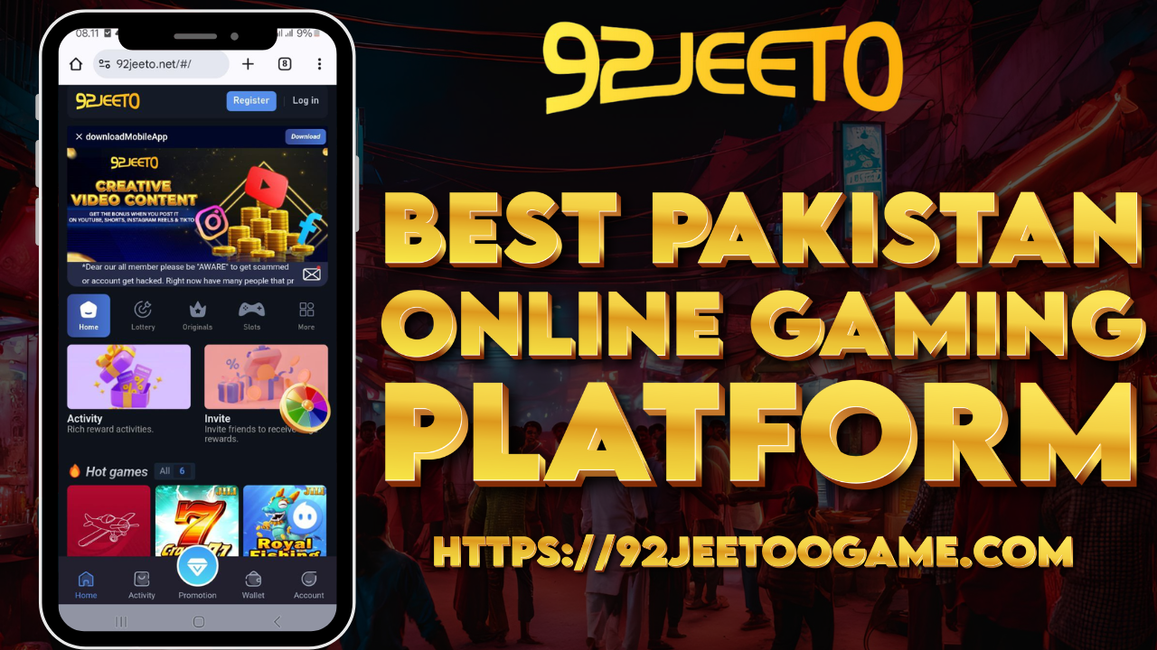 92Jeeto - The Best Online Gaming Platform in Pakistan for Fun and Rewards